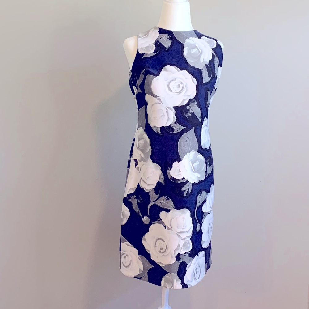 Floral Mid-Length Dress Size 2